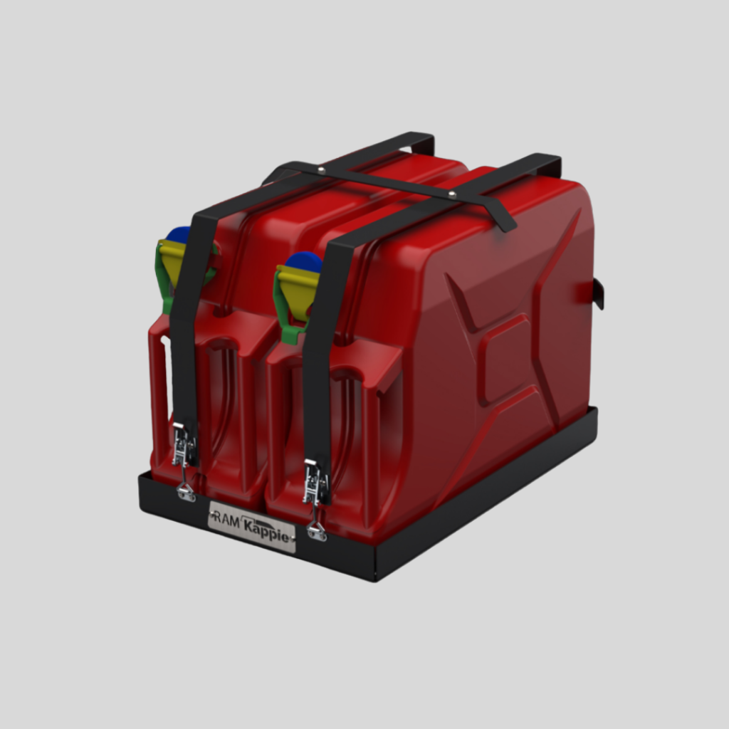 Dual Jerry can holders